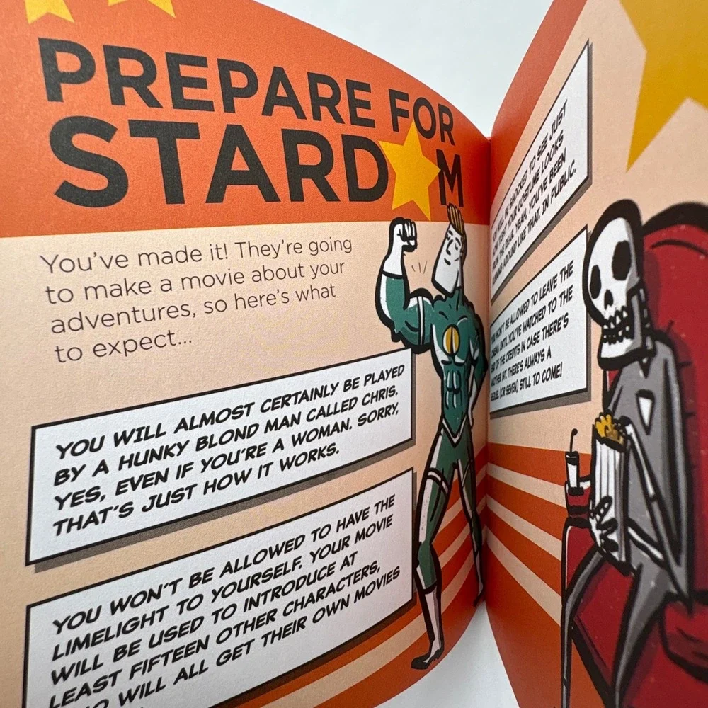Self-Help For Superheroes Book by Dan Whitehead Illustrated‎ Pedro Demetriou